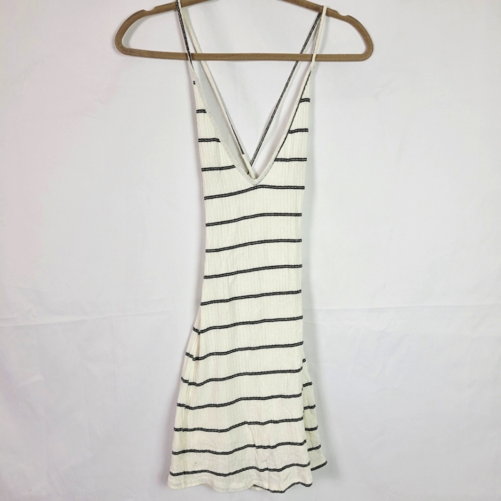Open back mini dress